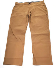 NWT Member's Mark Men's Denali Straight Fit Pant, Size 42 x 32, Brown