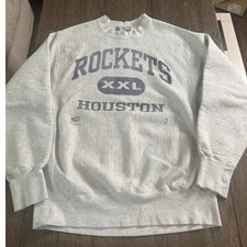 VTG 1994 Lee Sports Houston Rockets Crewneck Sweatshirt Men’s Large Made In USA