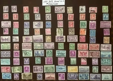 RHstamps - VINTAGE 1890's to 1950's, 100 ALL DIFF. USED US STAMPS - LOT 81