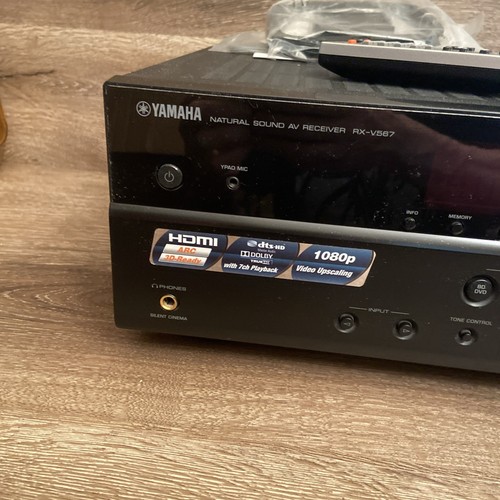 Yamaha RX-V567 HDMI Home Theater Surround Receiver Unit With Remote Bundle - Picture 3 of 17