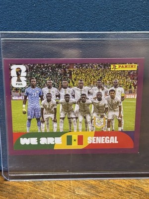 Panini World Cup Senegal Team sticker (PURPLE PARALLEL) 1:204