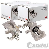 2X Nk Bremssattel Satz Hinten Links Rechts Passend FÜR Opel Astra Meriva Zafira