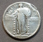 1921 Standing Liberty Quarter.  Key Date.  Nice, Full Date Filler