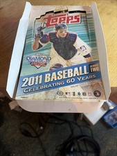 2011 Topps Series 2 MLB Baseball Opened Blaster Box