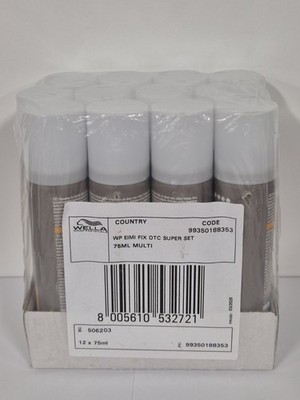 ( 46,56  / L ) 12 x Wella Professionals EIMI Super Set Finishing Spray 75 ml