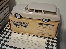 1962 Hubley Ford Country Sedan Wagon Dealer Promo Car With Original Box