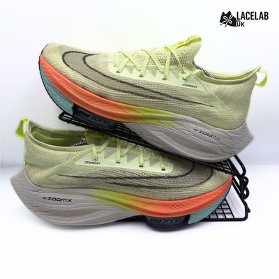 Nike Alphafly Next % Größe 10,5 Laufschuhe Herren Barely Volt Carbon Plated 