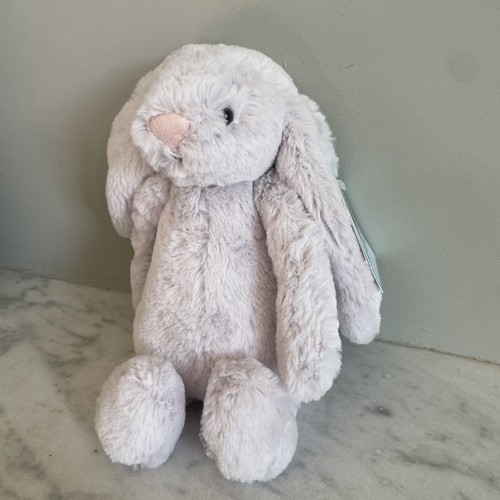 Jellycat Small Bashful Bunny Lavender NEW Pale Purple Bunny BNWT - Picture 3 of 7
