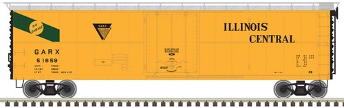Atlas 20005796 HO Illinois Central 50' GARX frigorífico Boxcar #51654 | Condition: New