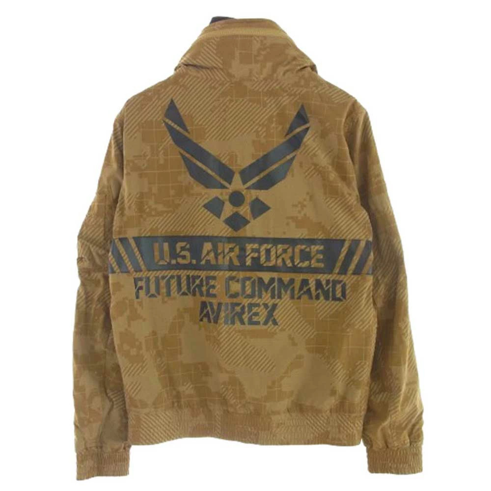 AVIREX CWU FUTURE COMMAND Jacket Brown SizeM Men'… - image 2