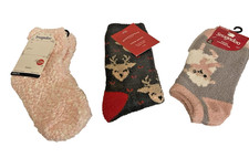 NWT Snugadoo Wondershop Lot of 3 Pair Cozy Socks OS
