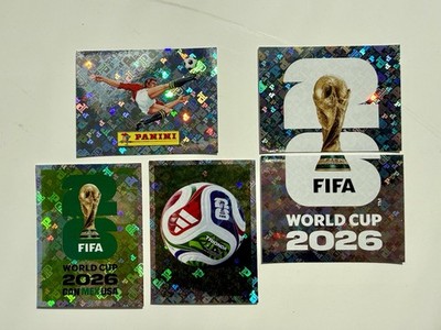 2026 Panini FIFA World Cup Euro/Latam Borderless Stickers - You pick!