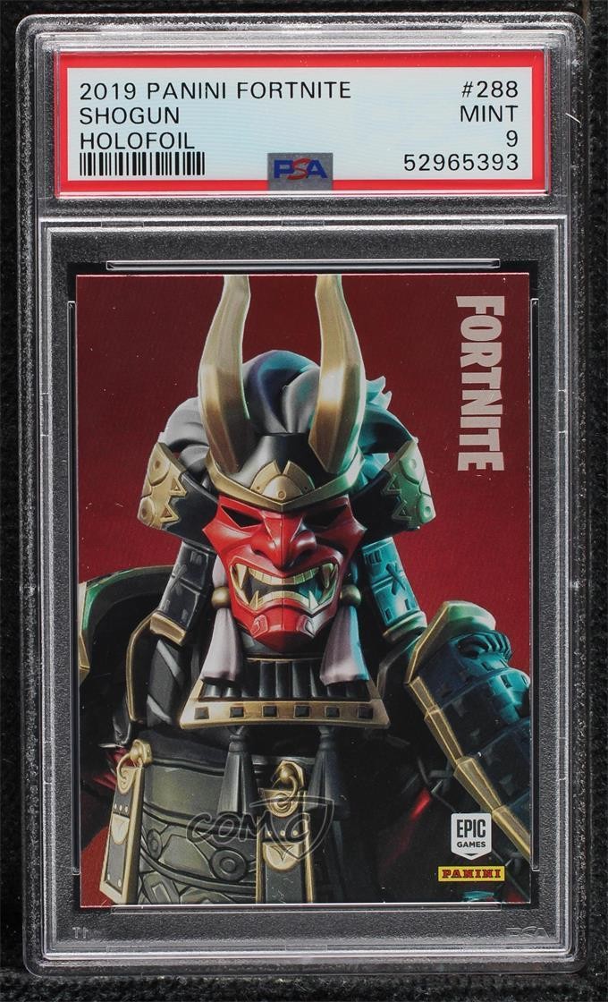 2019 Panini Fortnite Holofoil Shogun #288 PSA 9 MINT ne4