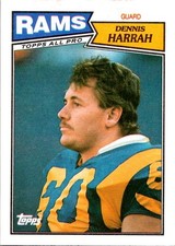 1987 Topps #152 Dennis Harrah