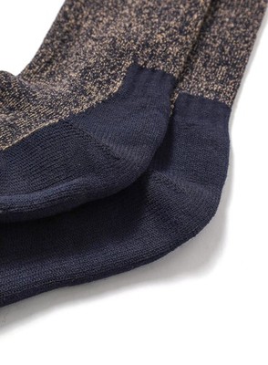 Deep Toe-Capped Crew Socks / Navy