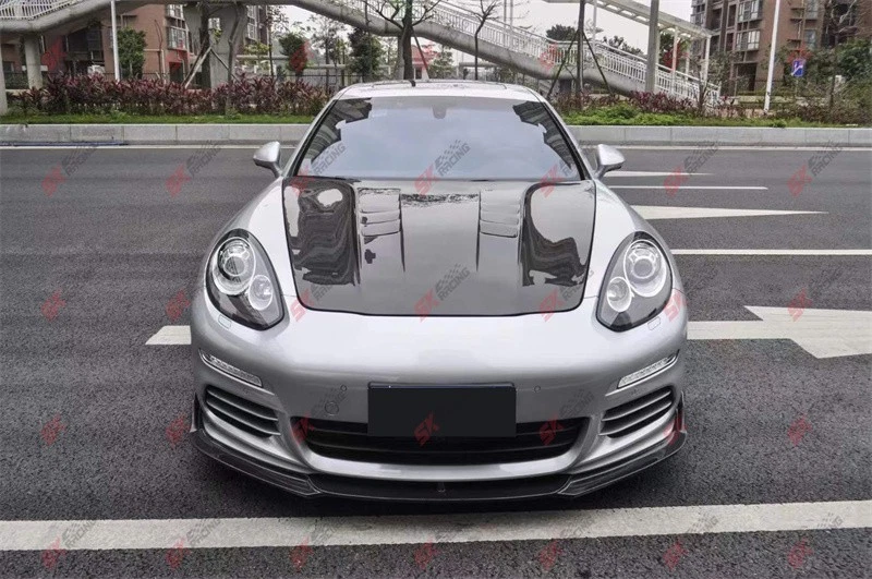 Kit de carrocería difusor trasero labio delantero de fibra de carbono para Porsche Panamera 970 2014-2016 Foto 4 de 4