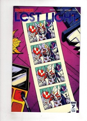 Transformers: Lost Light #7 (Cvr SUB-A) (2017) Nick Roche & Josh Burcham Subscri