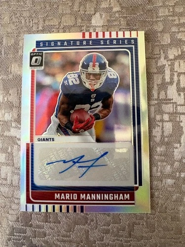 2025 Donruss Optic Mario Manningham Base (RAW)