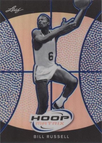 2022-23 Leaf Vivid Metal BILL RUSSELL Legacy Collection Auto