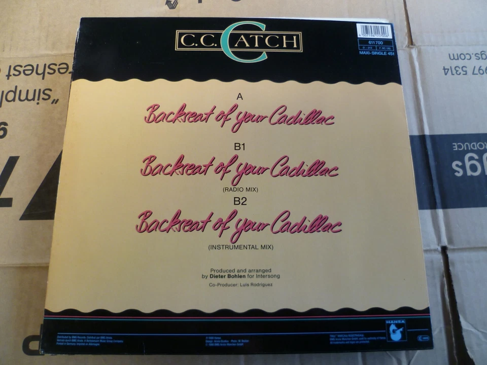 Backseat of your cadillac C C Catch - Image 3 of 4