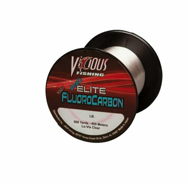 Vicious Pro Elite Fluorocarbon 4lb 200 Yards for sale online 