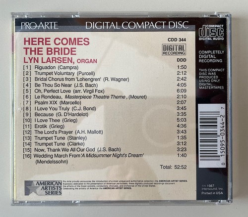 4 Wedding Music CDs: Here Comes The Bride, Bridal Chorus, Canon in D (64 tracks) - 第 3/13 張圖片