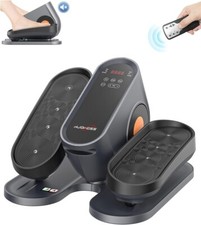 Under Desk Electric Leg Exerciser 10 Speed, Low Noise Elliptical for Seniors