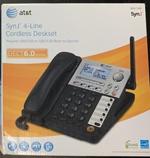AT T SB67148 SynJ 4-line Cordless Phone Deskset