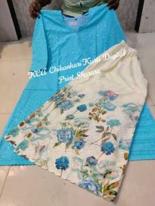 chikan embroidery kurtis