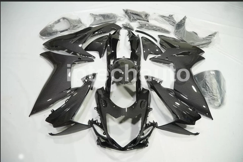 Kit de carenado de fibra de carbono carrocería + cubierta de tanque para Suzuki GSXR600/750 2011-2024 EE. UU. Foto 2 de 4