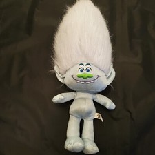 16" DreamWorks Trolls Blue Sparkle Plush Guy Diamond 2016 Movie World Tour Toy
