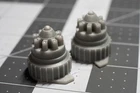 Set of Kenner Star Wars Snowspeeder Rear Engine Thruster - 1980 Repro