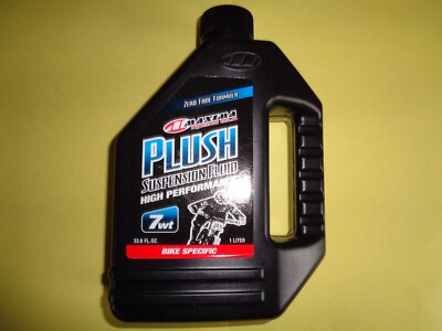 MAXIMA SUSPENSION OIL PLÜSCH, 7WT 1 LITER FLASCHE BIKE SPECIFIC ZERO FADE (NEU)