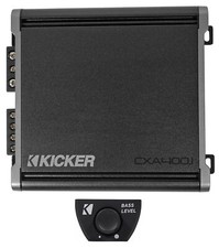 KICKER 46CXA4001T CXA400.1 400w Mono Class D Car Audio Amplifier Amp Bass Knob