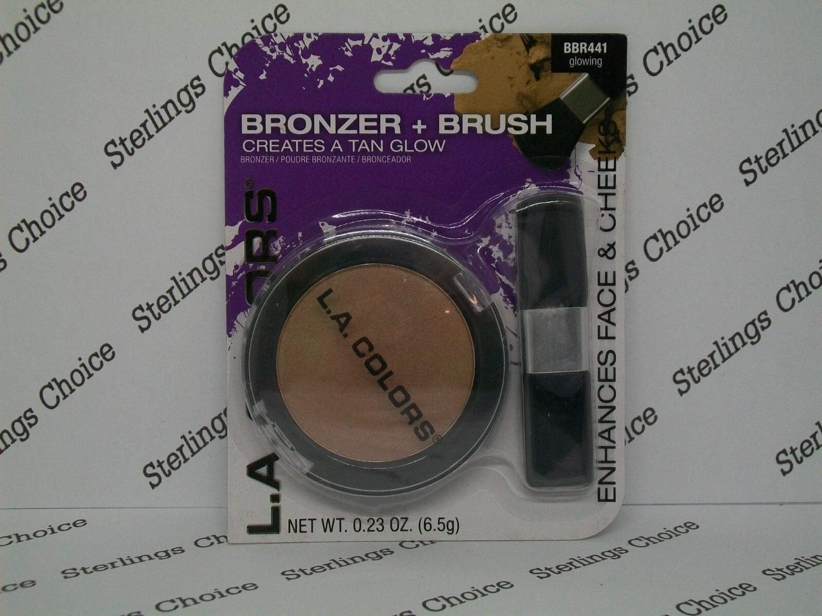 L.A. Colors Bronzer + Blush #BBR441 Glowing