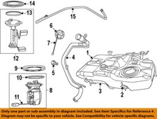CHRYSLER OEM 07-17 Compass Fuel System Fuel System Components-Tube 5105327AB