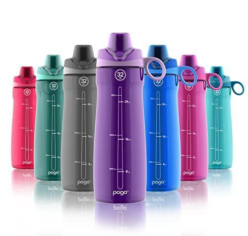 With Chug Lid, Purple, 32 Oz.