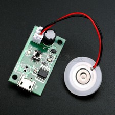DC5V Micro USB Ultrasonic Mist Maker Atomizing Fogger Ceramic Humidifier PCB-