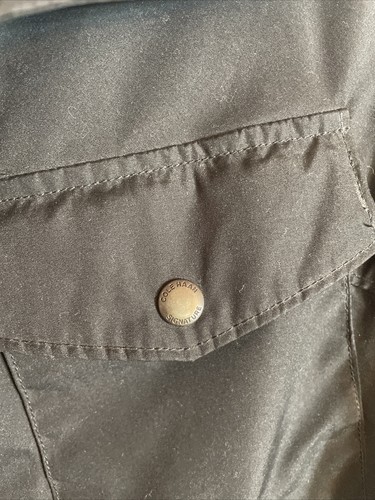Cole Haan Lightweight Military Utility Black Anorak Jacket Detachable Liner S - Picture 8 of 14