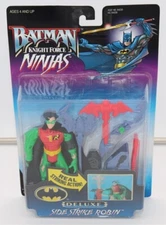 Deluxe Side Strike Robin 1998 Kenner Figure - Batman Knight Force Ninjas - NEW -