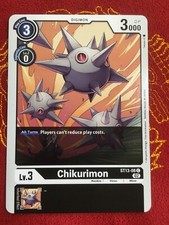 Chikurimon ST13-08 Digimon Card Game Starter Deck 13: Ragnaloardmon LP