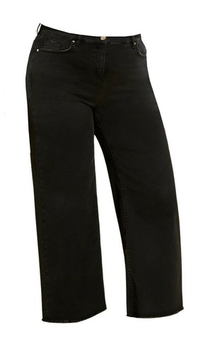 MARINA SPORT By MARINA RINALDI Jeans Denim Satin Stretch Black 13.5183201  ICONA | eBay