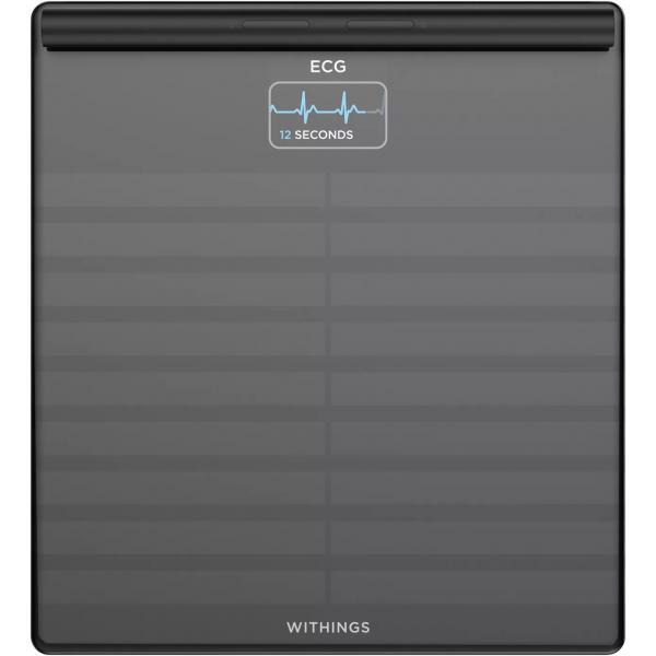 Withings 1697037 Withings BODY SCAN Quadrato Nero Bilancia pesapersone elettroni