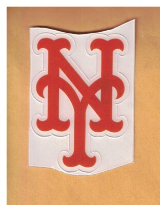 Ny Mets Rear Window Graphics New York Mets FULL SIZE MLB BASEBALL BATTING HELMET DECAL / WINDOW ...