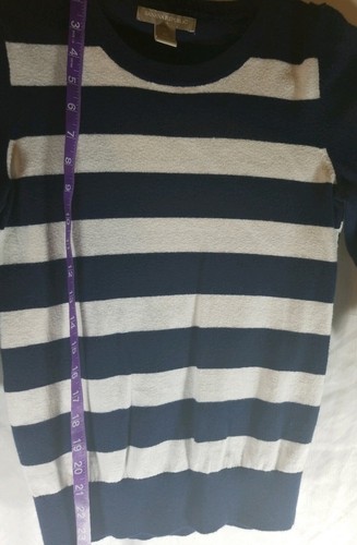 Banana Republic Women’s Blue White Striped Sweater XS - Picture 9 of 10