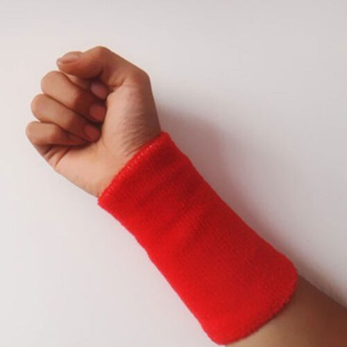 Unisex Sports Wrist Sweat Bands Wristbands Fitness Sweatbands Gym Tennis UK - Picture 16 of 26