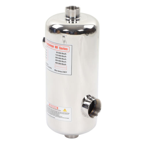 40KW Pool Heat Exchanger Stainless Steel For Spa Solar Pool Heating Swimming BU - Picture 8 of 12