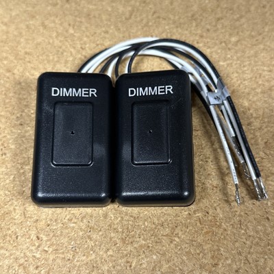 Facon 12V Double Touch Dimmer Switch ON/OFF for LED Lights Up to 60x2 Watts