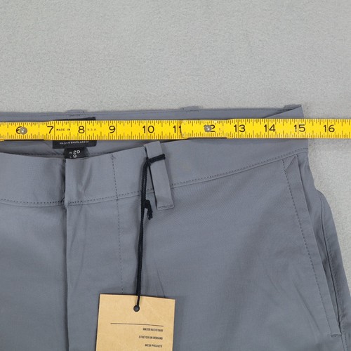 New J. Crew Tech Men’s Size 29 Gray Shorts 9” Inseam Stretch - Picture 4 of 5