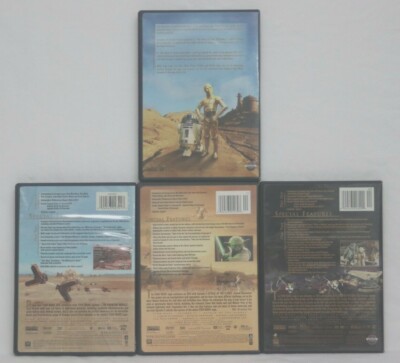 Star Wars Trilogy DVD 7 Disc Set Prequels VI V IV 4 5 6 All